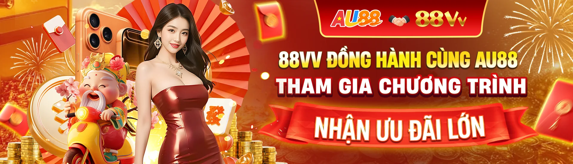 Hình ảnh thương hiệu 88VV và cổng giải trí online